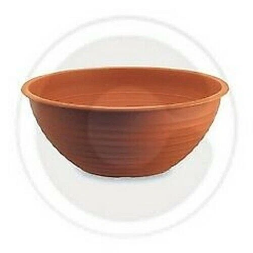 Schüsseltopf Kunststoff Modell Frill CM 32x13h für Terrasse Garten Balkon
