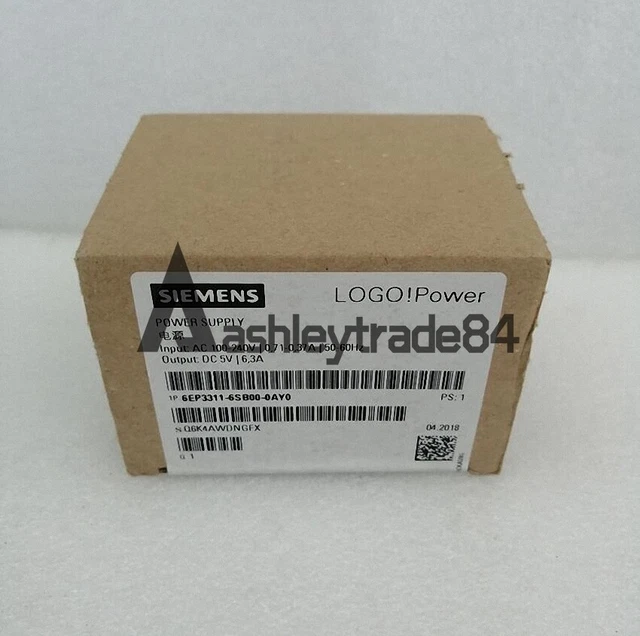 1PCS NEW Siemens 6EP3311-6SB00-0AY0 6EP3 311-6SB00-0AY0 Power Module 5V/6.3A