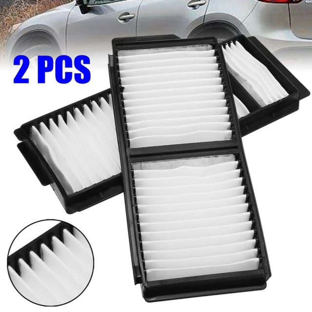 Set filtro aria cabina bianco alta qualità per Mazda 3 2004 2009 5 2006 2010 2tl