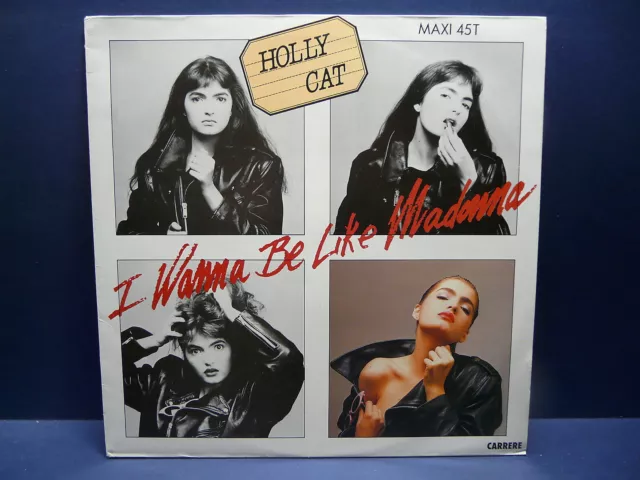 MAXI 12" HOLLY CAT I wanna be like Madonna 8802