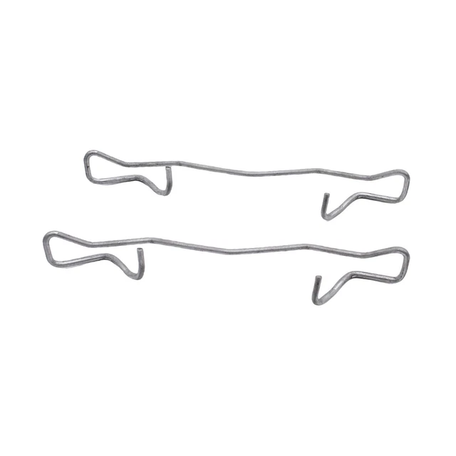 Rear Brake Caliper Brake Pad Retaining Springs Set of 2 Metal Wire Material