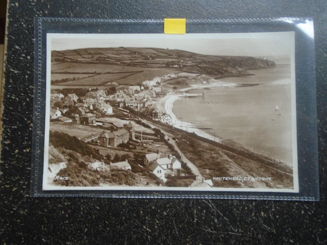 c1901 Whitehead, County Antrim, Ireland, Vintage B&W, Real Photo Postcard