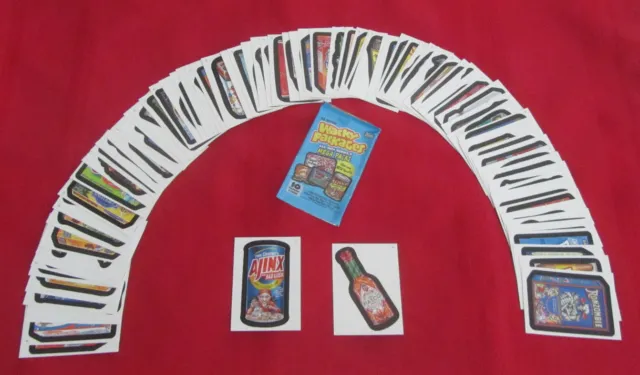 Wacky Packages All New Series Ans6 Complete Set 1-80     @@ Pack Fresh @@