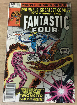 Marvels Greatest Comics 85 Fantastic Four Lee/Romita Star Wars Action Figures Ad