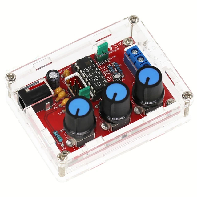 Signal Generator Generator Shell Sine Triangle 9-12VDC Input High-precision