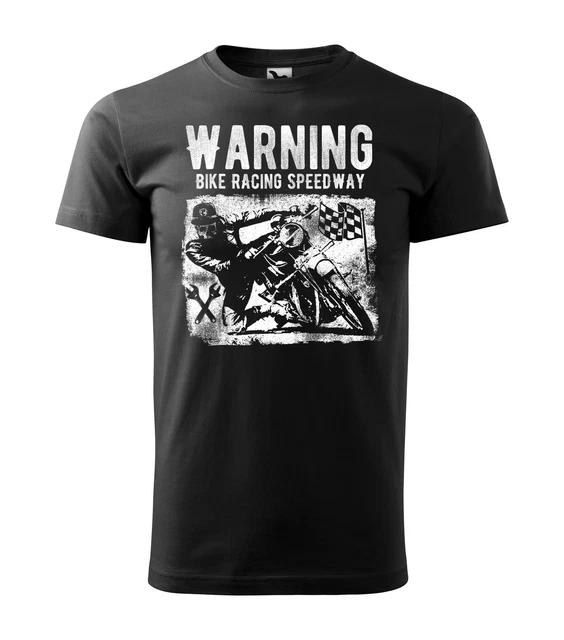 Bici Maglietta Da Corsa Moto Biker Vintage Speed Racer Tee S M L Xl 2Xl