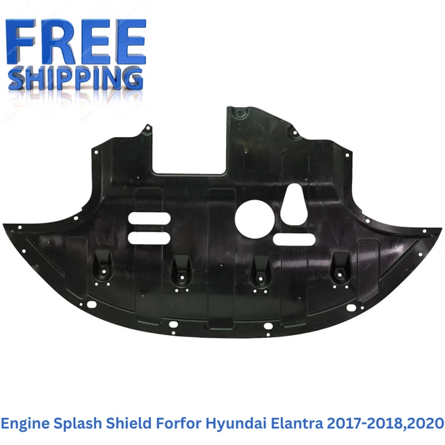 NEW ENGINE SPLASH Shields Front for Hyundai Elantra 20172018,2020 In