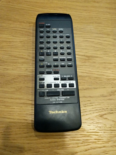 RICAMBIO TELECOMANDO PER Technics SC-HD60 SC-HD70 SC