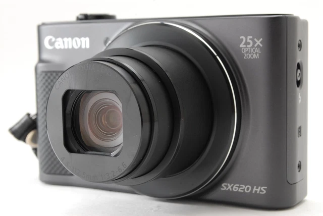 TOP MINT] CANON PowerShot SX620 HS Black 20.2MP Compact
