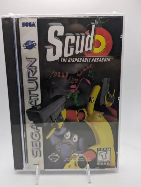 Scud: The Disposable Assassin (Sega Saturn, 1997) Factory Sealed