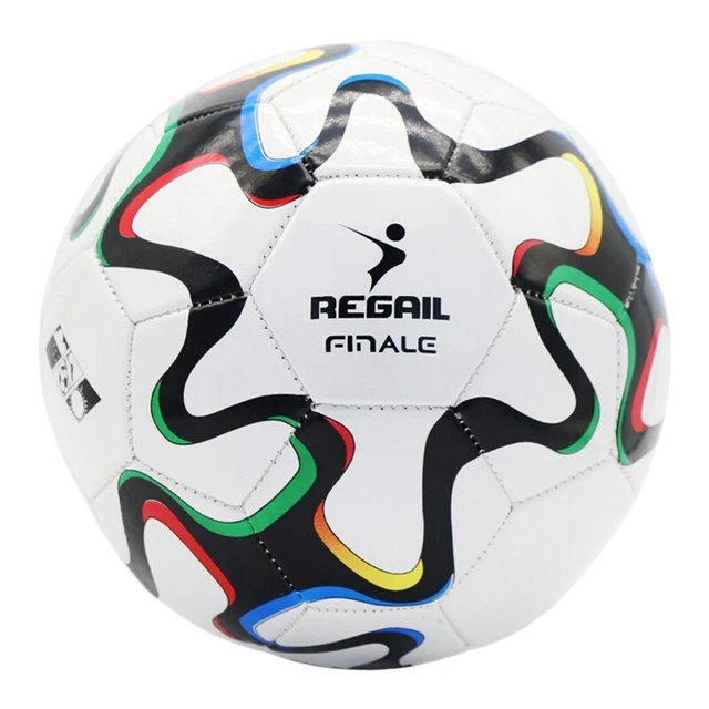 2 x (calcio, taglia 5, ispessito, cucito a macchina calcio allenamento balsamo