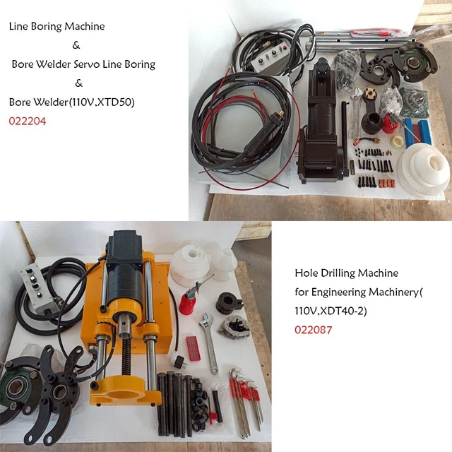 Line Portable Boring Machine 110V XDT40 45-180MM Line Boring Machine & Bore Wel