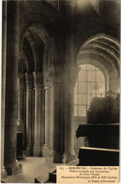 CPA Morienval- Interieur de l'Eglise FRANCE (1020661)
