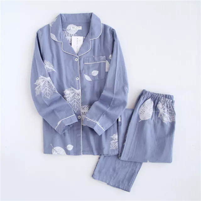Women's Pajama Set Lace T-shirt and Pants Cotton Sleepwear Comfy Loungewear  Pjs