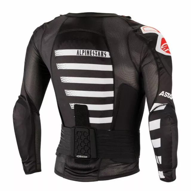 Alpinestars Séquence Long Rouge Manche Protecteurs Veste Body Protector Vtt 2