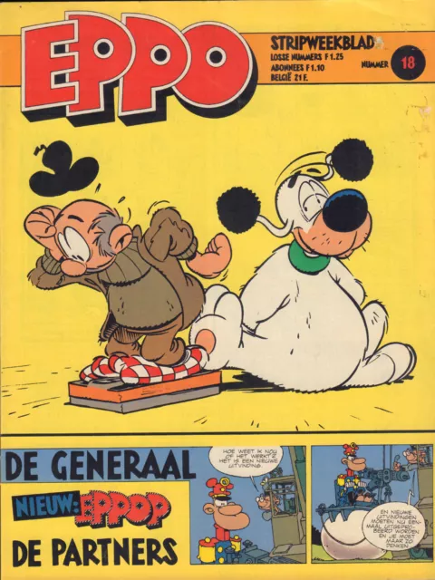 STRIPWEEKBLAD EPPO 1980 nr. 18 - STORM/ASTERIX/DE GENERAAL/SKA/ROEL DIJKSTRA