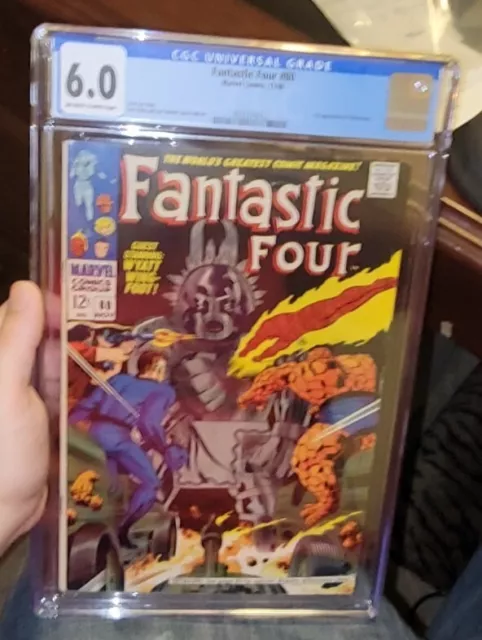 Fantastic Four #80 CGC 6.0 -- 1st App Tomazuuma * Key Appearance (1968) Stan Lee