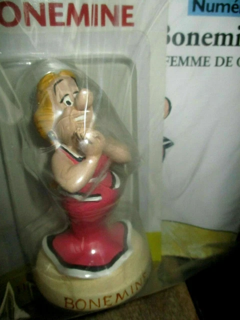 Grande figurine ABRARACOURCIX en résine ASTERIX Vitalstatistix Majestix Abraracúrcix Heroïx leblon delienne