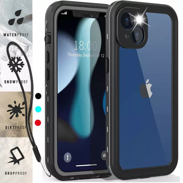 360 Wasserdichte HandyHülle Für iPhone 14 13 12 11 Pro Max Waterproof Case Cover