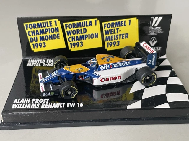 1/43 MINICHAMPS CAMEL Williams Renault FW14N.Mansell Senna Taxi EUR 189