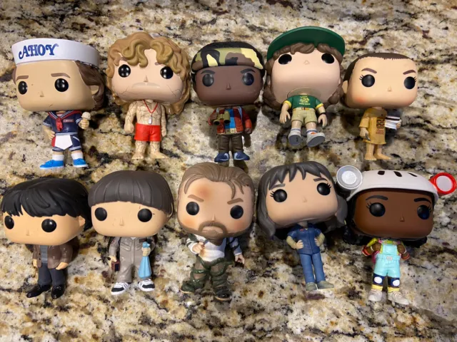 Stranger things funko pop LOT of 10! ***Excellent condition!