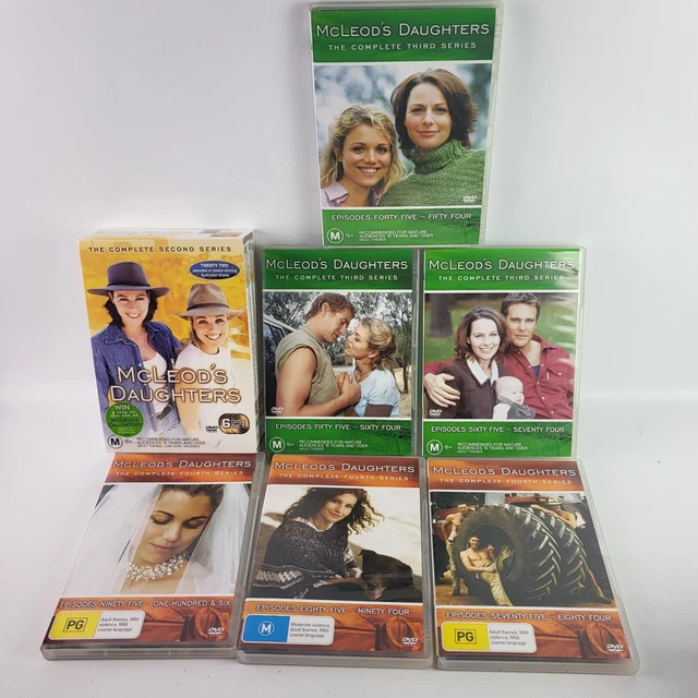 MCLEODS DAUGHTERS (DVD) The Complete Second Third Fourth Series 2 3 4 ...