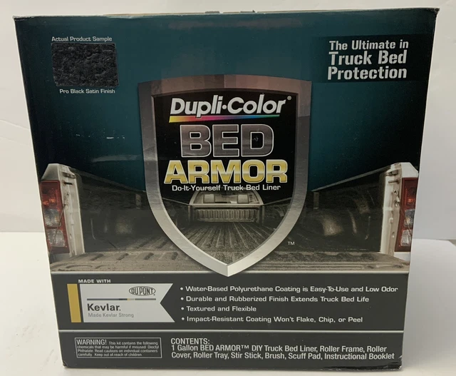 Duplicolor Paint BAK2010 Dupli-Color Bed Armor Truck Bed Coating; Satin; Black;