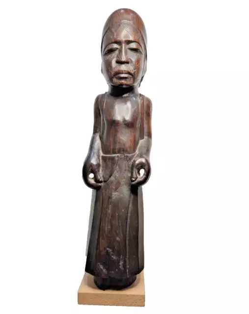 Auténtica figura Makonde de Mozambique. 1930. Arte africano. Africa. 2