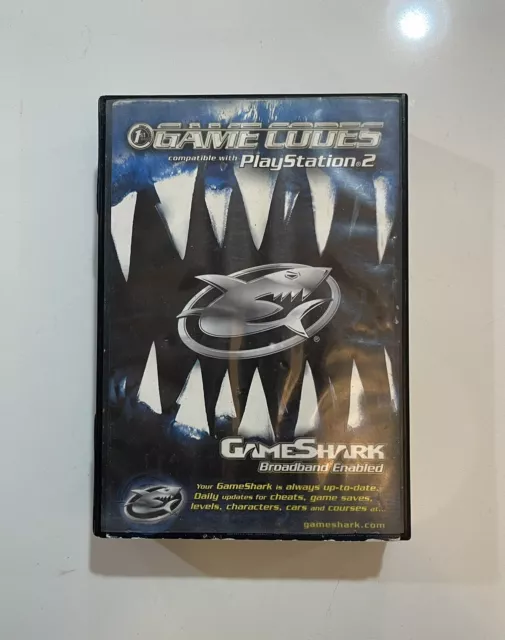 GameShark Game Codes for PlayStation 2 Broadband Enabled