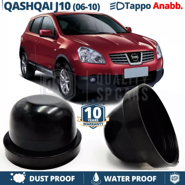 1 TAPPO Fari ANABBAGLIANTI per NISSAN QASHQAI J10 Coperchio ANTIPOLVERE Kit LED