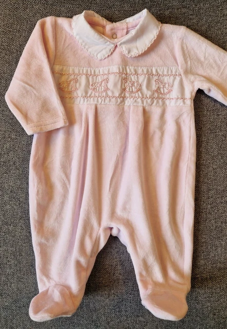 Costume a dondolo per bambine velluto grow 0-3 mesi smerciato cavallo a dondolo (724)