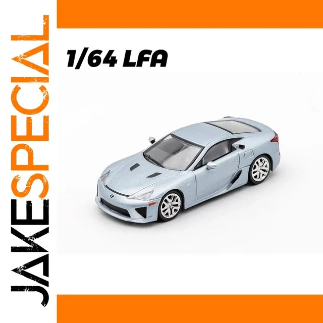 Lexus LFA Miniature 1:64 Iceblue – DCT, Modèle Détaillé, Voiture De Collection