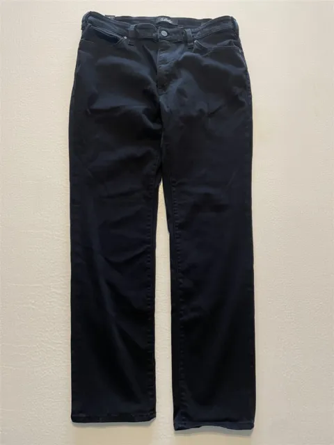 34 Heritage 38 x 32 Charisma Comfort-Rise Classic Black Stretch Denim Jeans