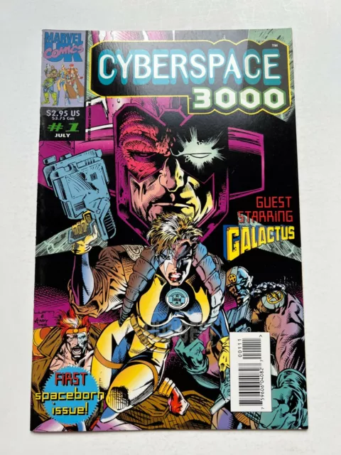 Cyberspace 3000 #1 - Glow In The Dark Cover! (Marvel Comics, 1993) VF/NM