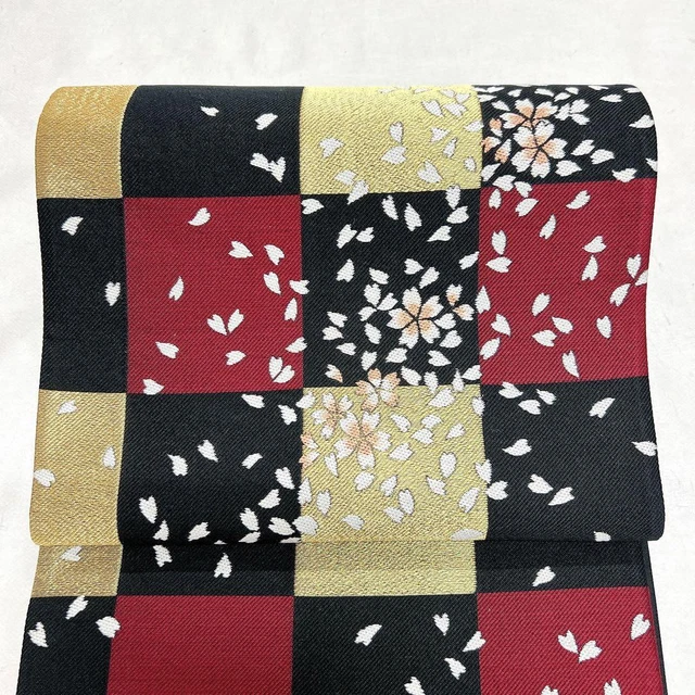 FUKURO OBI Japanese Kimono Double obi kimono furisode Antique Classic