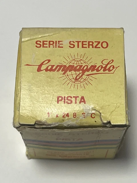 Rare Vintage Campagnolo Record Pista Headset English Thread Nos/Nib Rare Vintage Campagnolo Record Pista Headset English Thread Nos/Nib