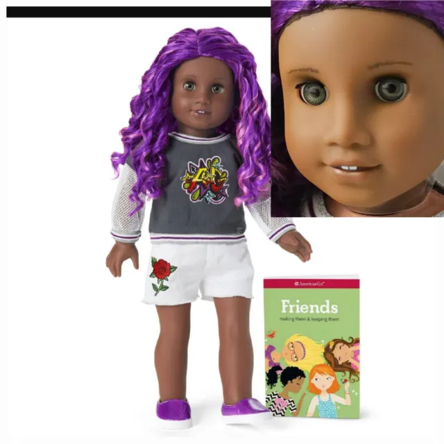 2021 American Girl 91 Purple Hair Truly Me Street Chic Collectible 18" Gift Idea