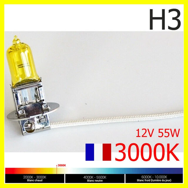 Ampoules 55w H1 H7 Et H3 [b]Jaune[/b] !! : Esthétique Extérieure - Forum Volkswagen Golf IV - Foto 4