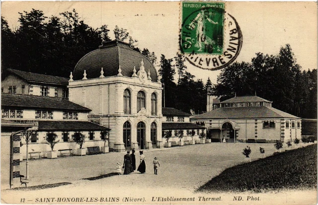 CPA St-HONORÉ-les-BAINS - L'Etabl. Thermal (457060)