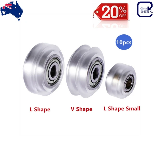 10x 3D Printer Parts POM Pulley Wheel for Ender 3 CR-10 625zz New Listing ONSALE