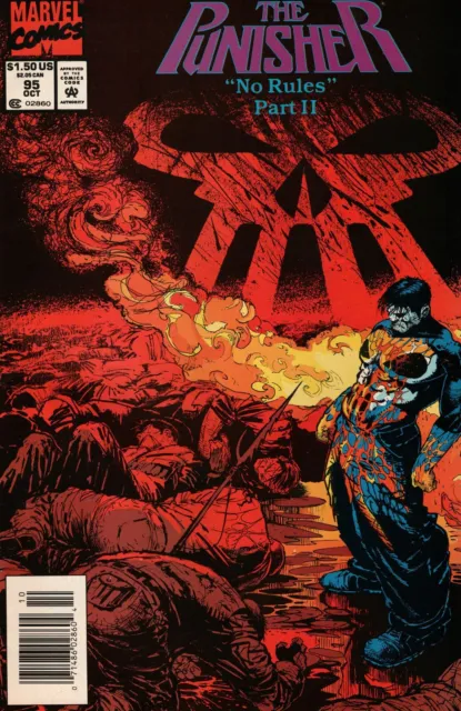Punisher #95 Newsstand Cover (1987-1995) Marvel