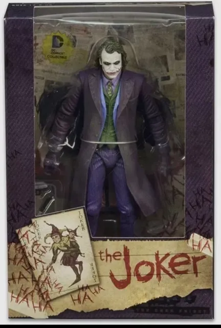 Joker The Dark Knight Jouet Heath Ledger Modèle Collection Acton Figurine PVC