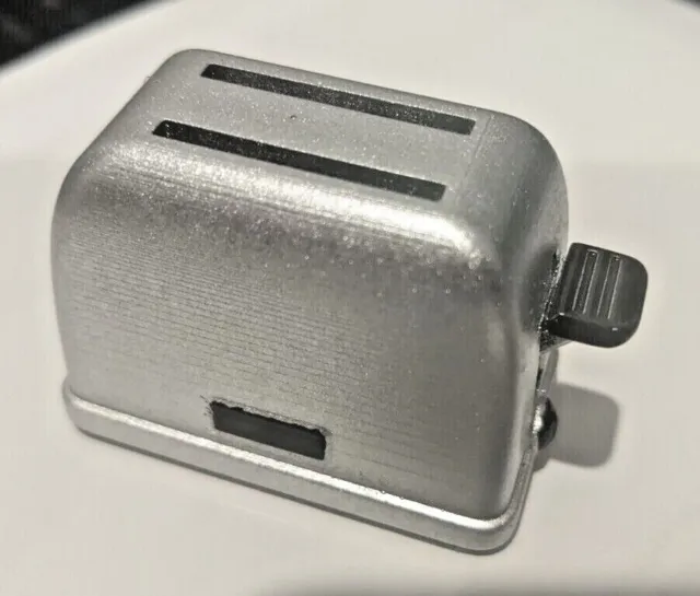 Custom Resin 3D Printed Toaster Dual SD Card Holder Organizer Rack Stand