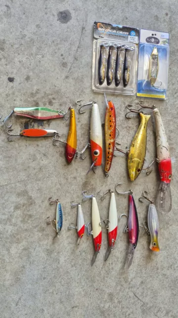 Rapala Halco Trolling Popping Lures