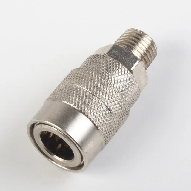 2 Tubes Compresseur Air En Aluminium - Raccord Double 9 Mm - Pour Atelier, Usine Ou Garage
