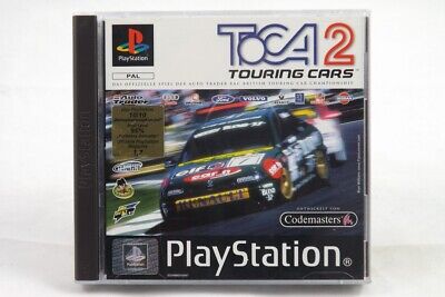 Ps1/SONY PLAYSTATION 1-toca 2 touring car CON SCATOLA ORIGINALE OVP danneggiato 