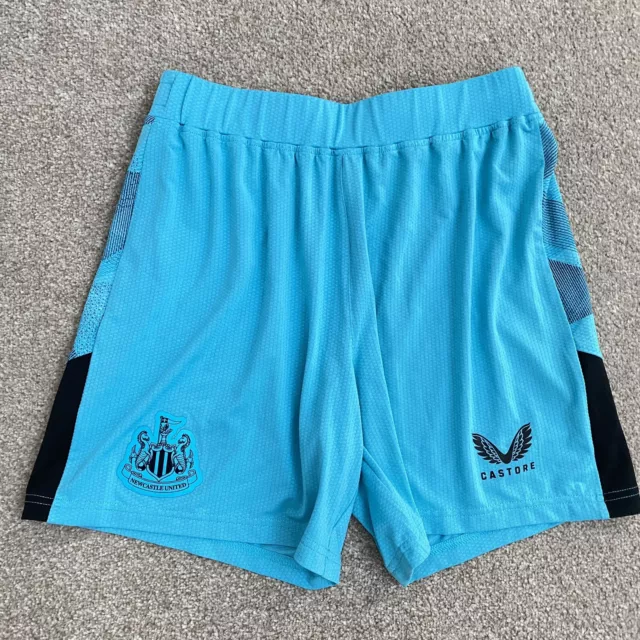 Newcastle United Kit Castore Blue & Black  Shorts Only BNWT Size M / 10