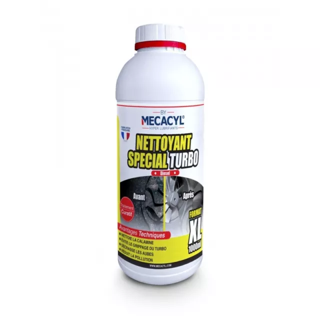 Additif Diesel MECACYL Nettoyant spécial Turbo format XL 1L BM806