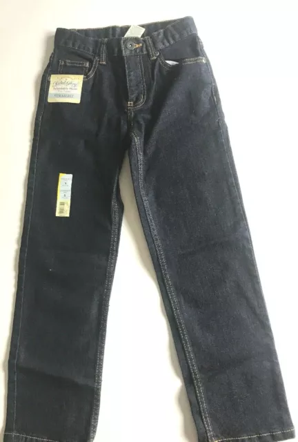 NWT FADED GLORY Boy Straight Jeans Adjustable Waist Flex Fabric Sz 8R ...