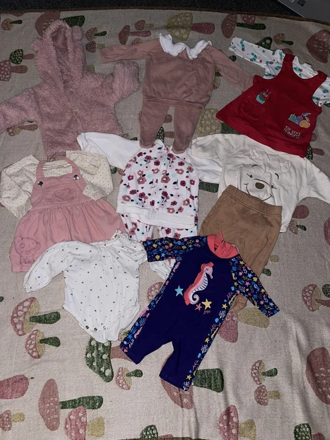 Baby Girls outfit bundle 3-6 months, Jo Jo Maman Bébé, Zara, First Impressions